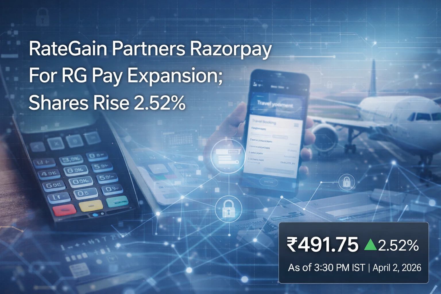 RateGain Partners Razorpay For RG Pay Expansion; Shares Rise 2.52%