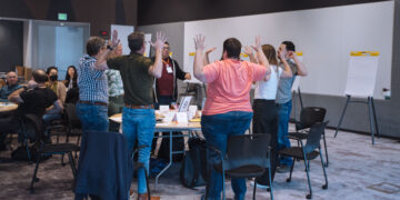 Stepping out to leap forward