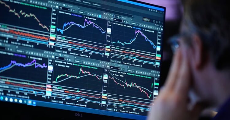 Wall Street falls, oil surges after Trump threatens more attacks on Iran