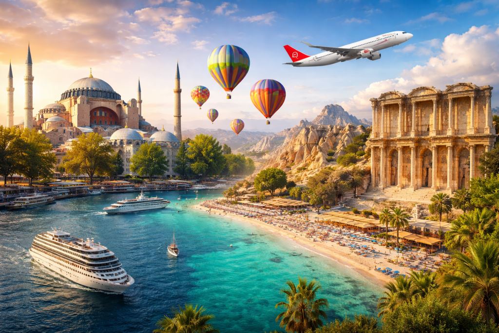 Turkish tourism at a record: 64 million visitors