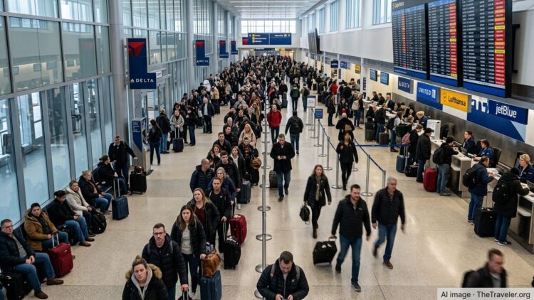 Travel Chaos Grips Major US Hubs With Hundreds of Delays
