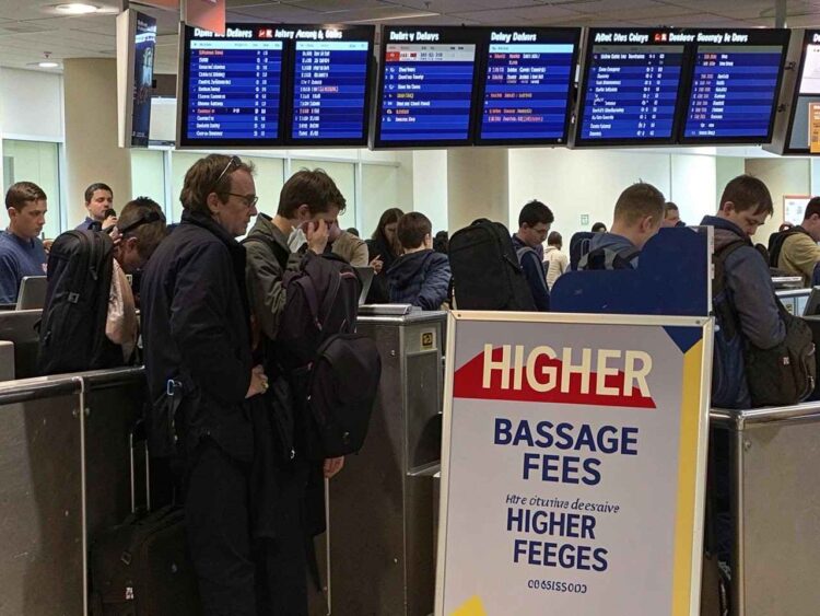 United airlines, delta air lines, and american airlines have recently joined forces with southwest and jetblue to implement significant hikes in their baggage fees, much to the dismay of travelers.