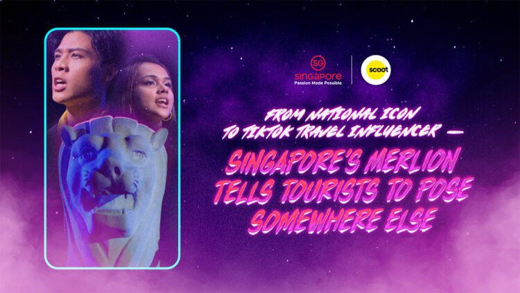 VML Singapore, Scoot and Singapore Tourism Board turn Merlion into Gen Z travel guide