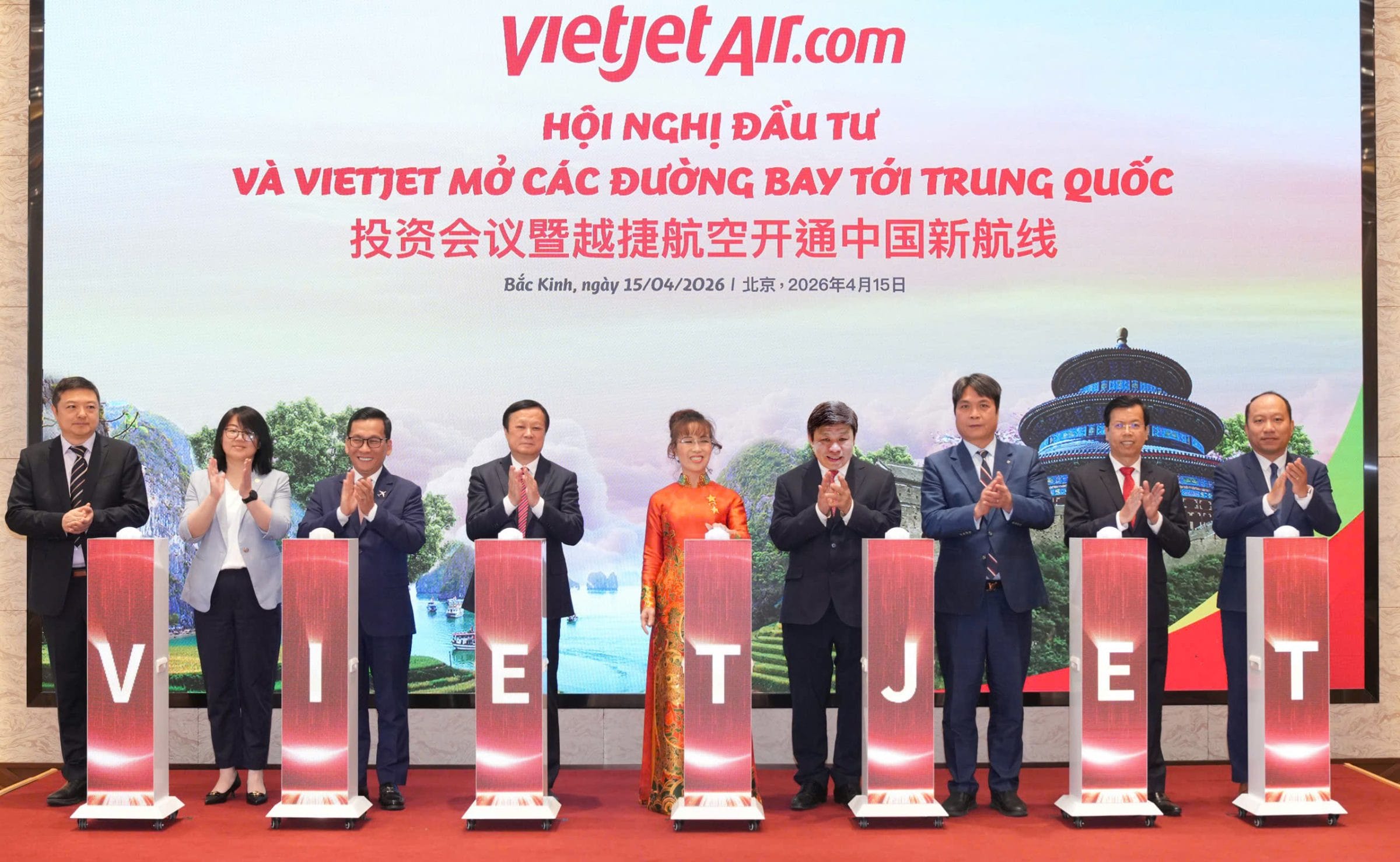 Vietjet Unveils Five New Vietnam-China Routes