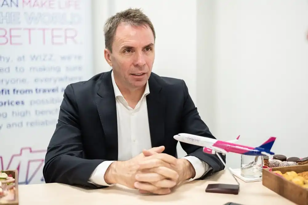 József Váradi Wizz Air CEO Hungary You Can Fly