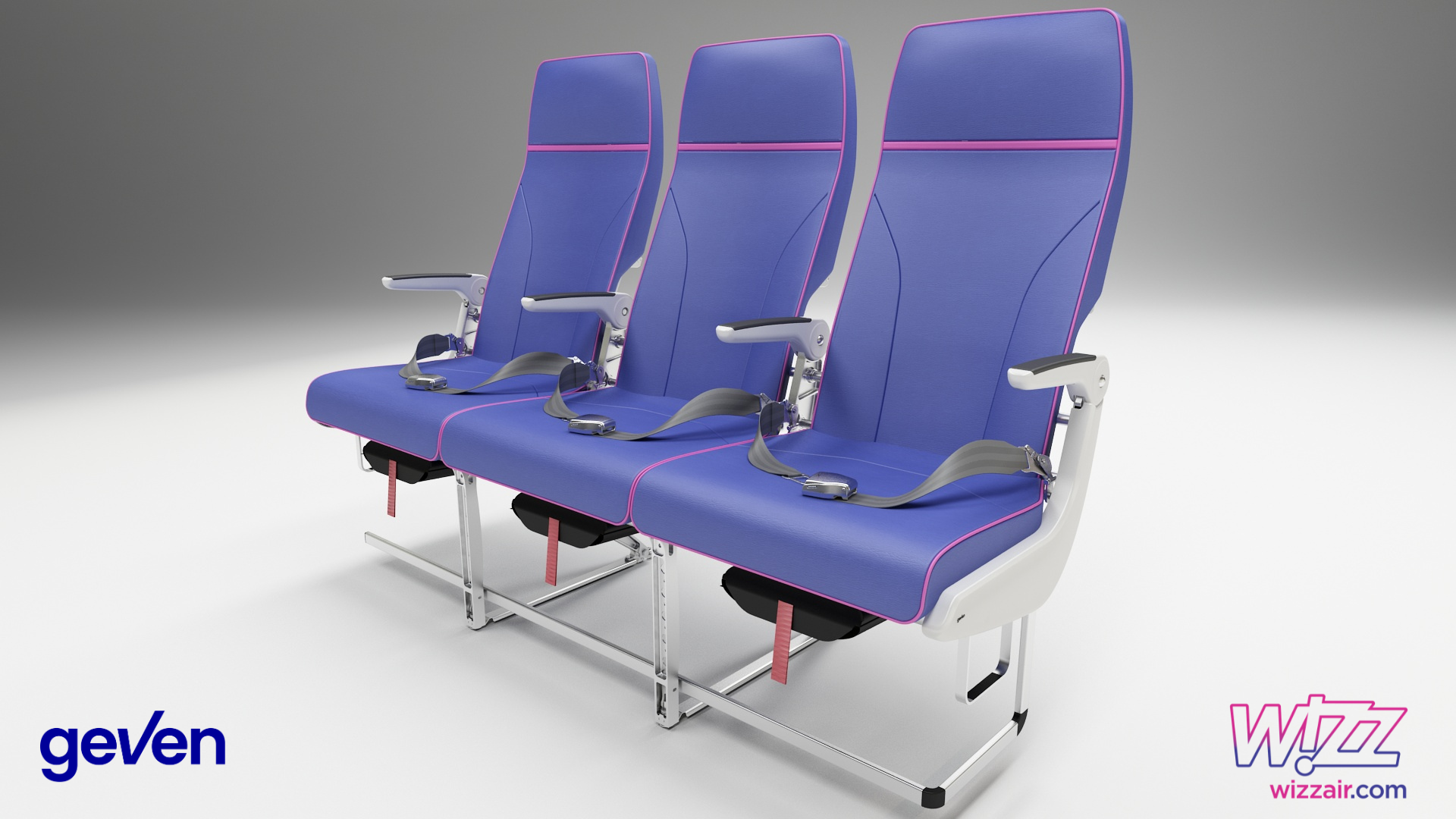 Wizz Air chooses Geven's lightweight Eva seat for A321neo fleet