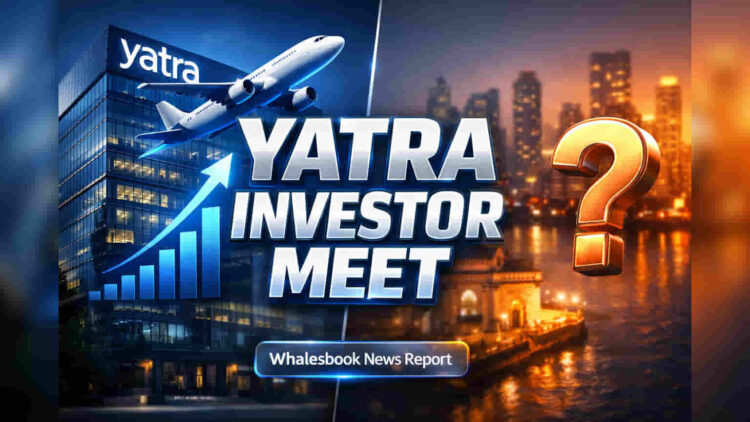 Yatra Online Plans Investor Meetings March 23 Mumbai