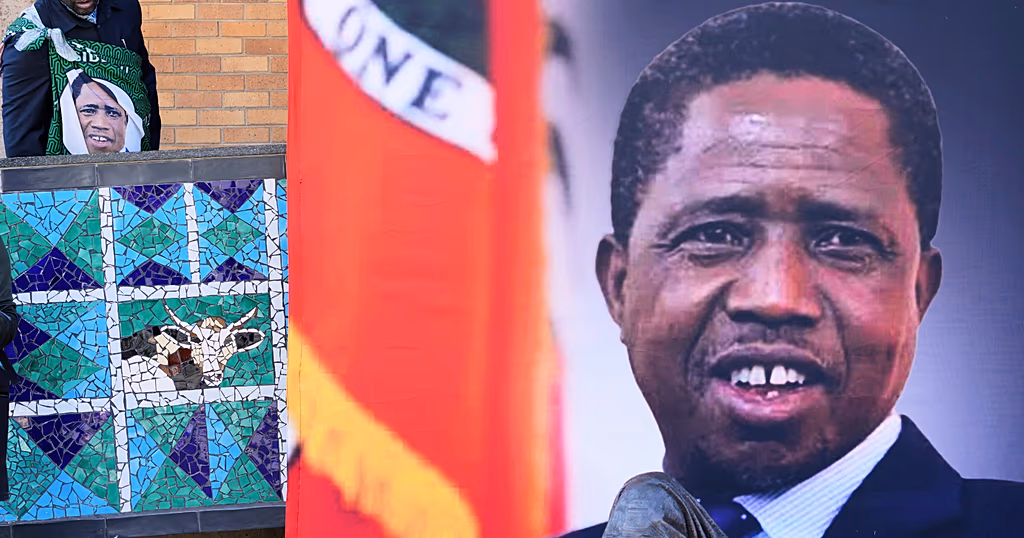 Zambian government takes possession of ex-president Lungu's remains