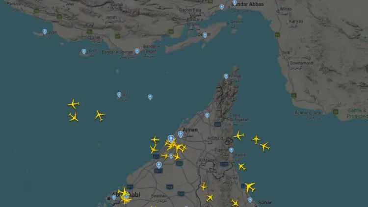 Dubai Airport: Flights disrupted as UAE intercepts Iran missiles and drones over Strait of Hormuz ai...
