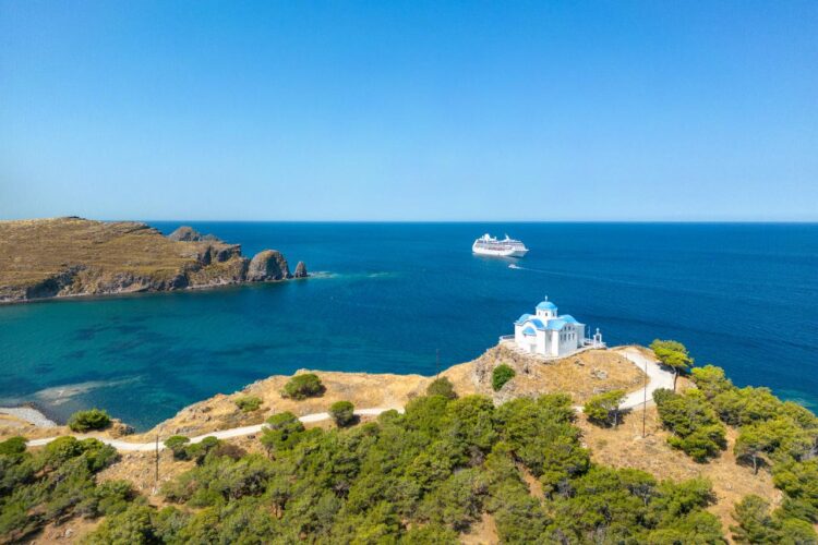 A new Lemnos to Canakkale ferry route will begin in June amid rising travel from Türkiye to the Greek islands, Lemnos, Greece. (Adobe Stock Photo)