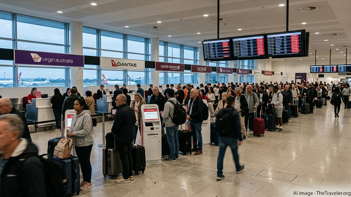 Qatar Airways Scales Back Australia–Doha Flights Amid Crisis