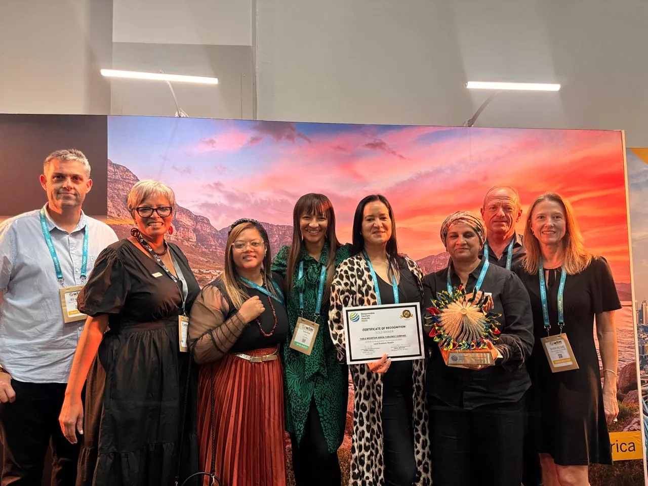 Table Mountain Cableway wins top Responsible Tourism award at WTM Africa