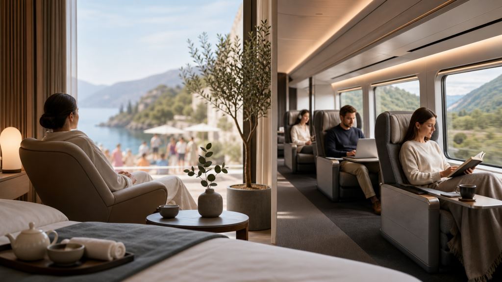 Silence while traveling is becoming the new luxury