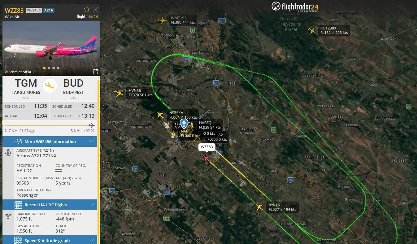 wizz air budapest airport