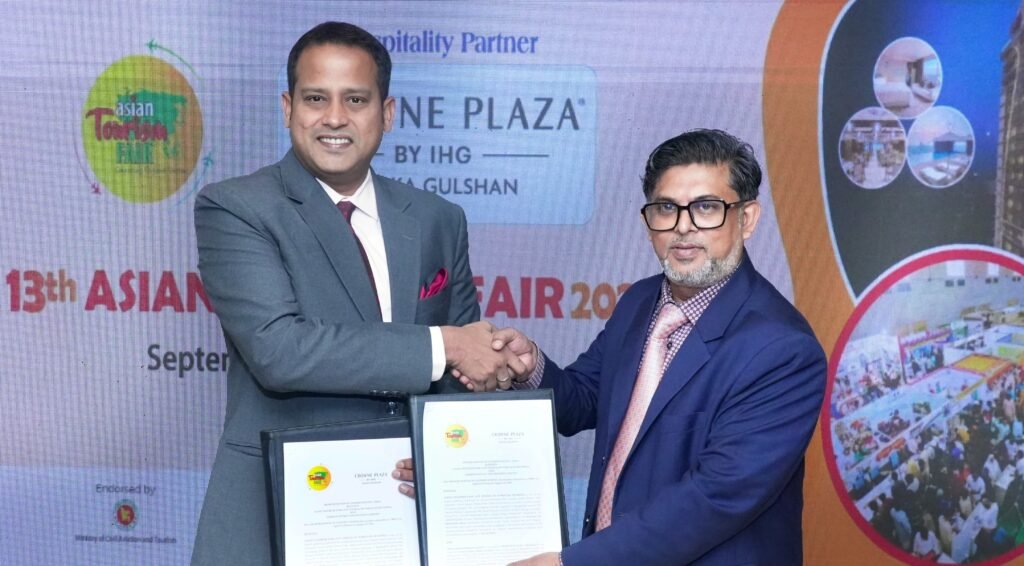 13th Asian Tourism Fair to be held in Dhaka from September 17-19, hospitality partner Crowne Plaza D...