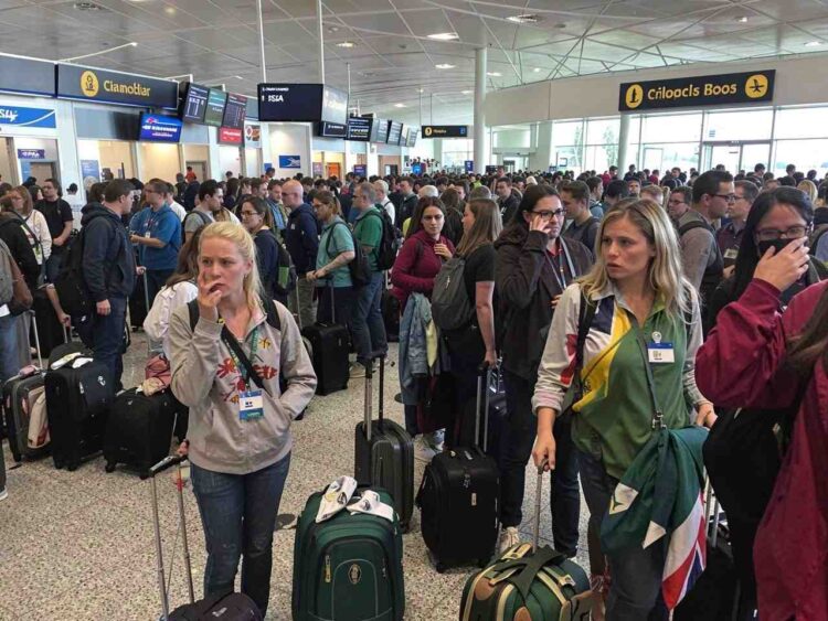 American airlines, united, delta, jetblue, and southwest flyers are stuck in historic airport delays, even after president trump’s tsa pay order was signed to alleviate the chaos at u. S. Airports.