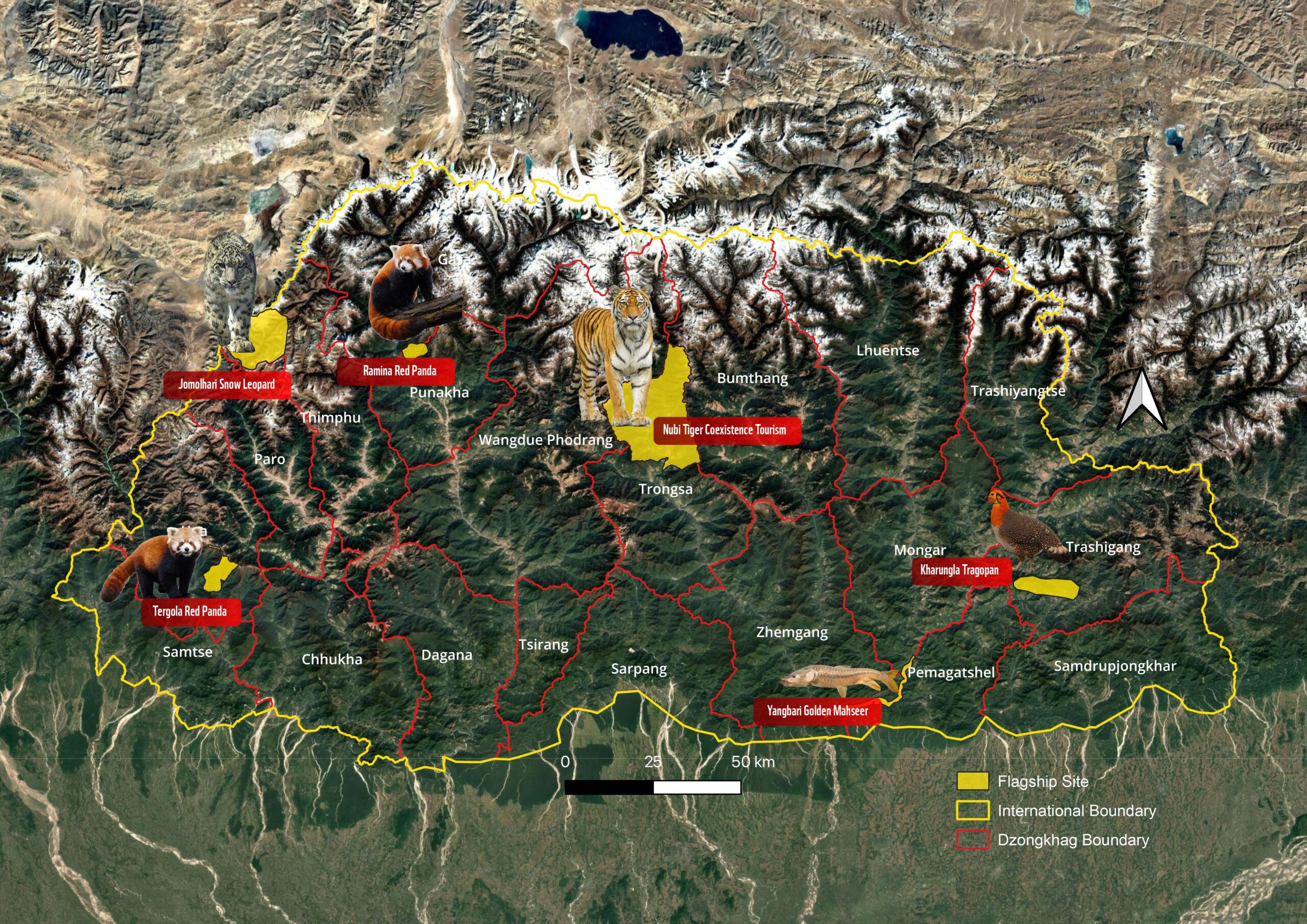Six wildlife sites to boost Bhutan tourism circuit