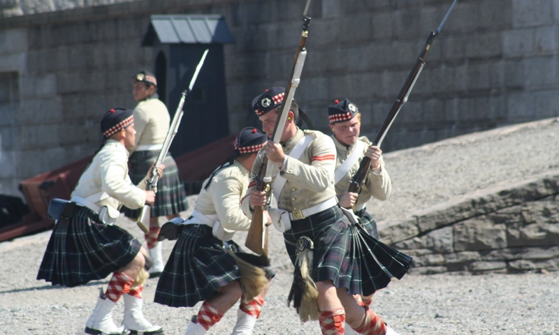 Guards at Halifax Citadel