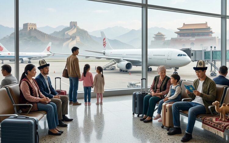 China introduces 240-hour visa-free transit for Kyrgyz citizens