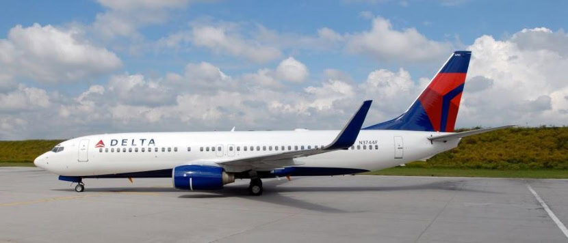 Delta air lines'