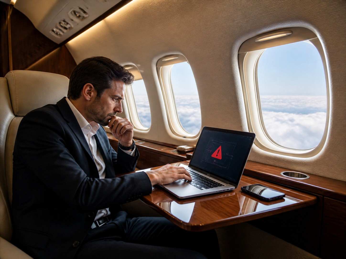 Delta air lines, american airlines, and lufthansa have raised the alarm as the u. S. Travel sector grapples with a surge in cybersecurity threats targeting business aircraft.