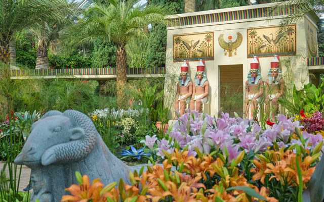Gardens by the Bay launches Egyptian-themed Lilytopia floral display