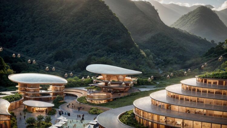 Gensler unveils 522-hectare masterplan for Truthful Hills, Laos