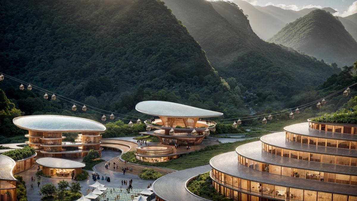 Gensler unveils 522-hectare masterplan for Truthful Hills, Laos