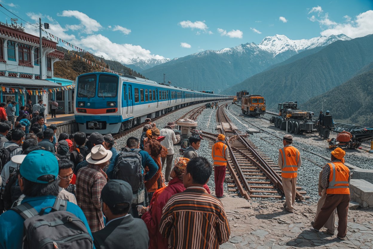 India, sikkim, nepal and bhutan tourism growth as new rail and road projects transform himalayan travel