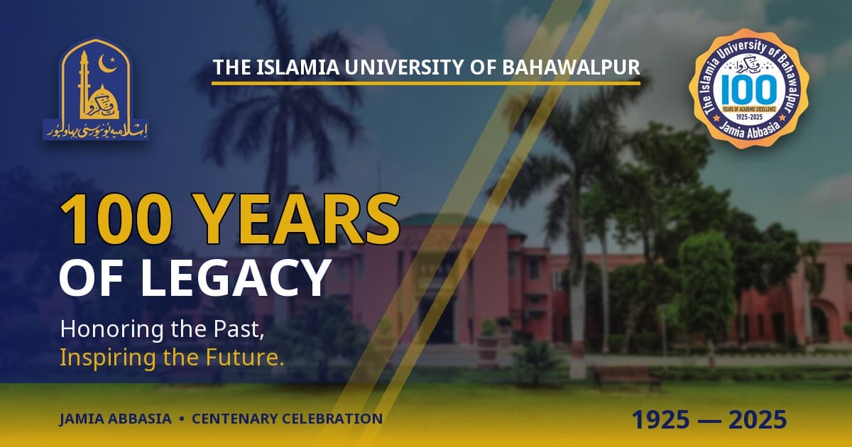 Symposium on “Religious Tourism in Pakistan” held at the Islamia University of Bahawalpur - IUB