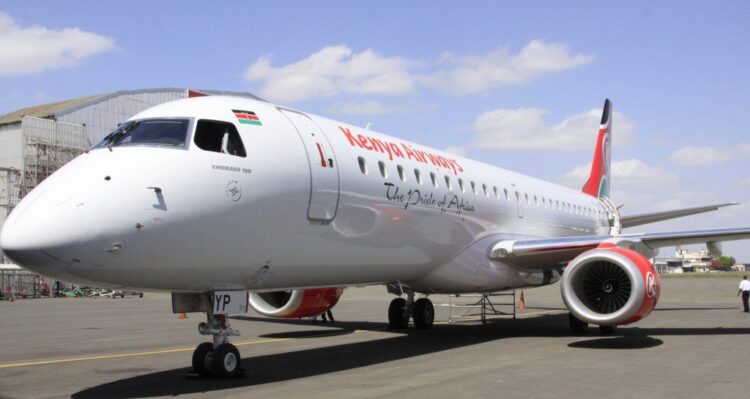 How Kenya Airways assigns aircraft to specific routes