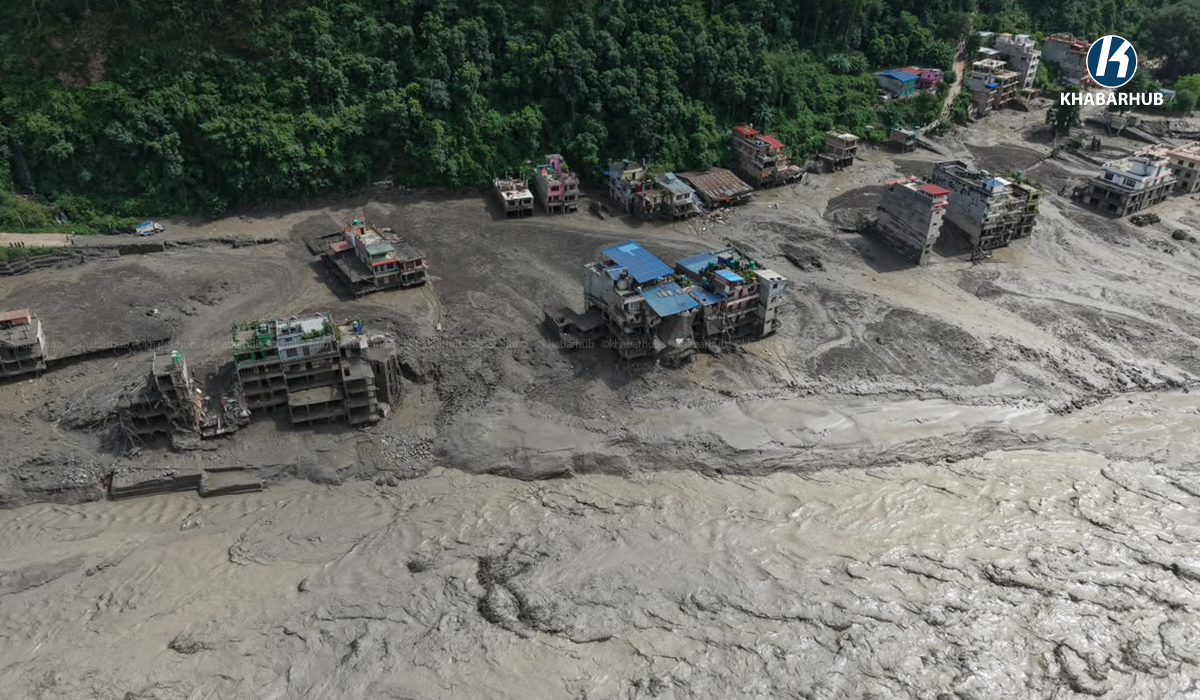 Rasuwa flood: 261 foreign tourists rescued, 320 still missing « Khabarhub