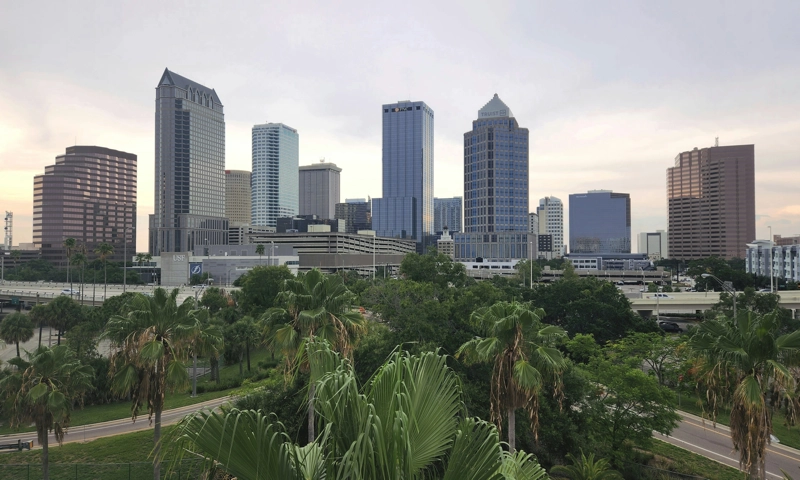 Tampa, FL skyline