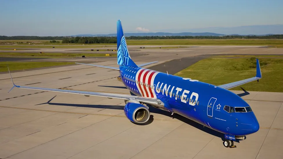 United Airlines Stars and Stripes