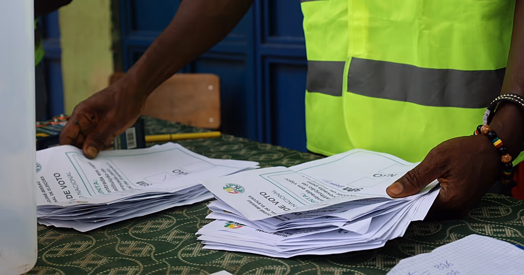 Guinea-Bissau votes on stronger presidency as military transition nears end